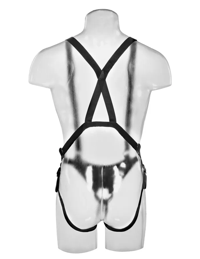 Pipedream King Cock 11 Inch Hollow Strap on Suspender System Flesh Dildos