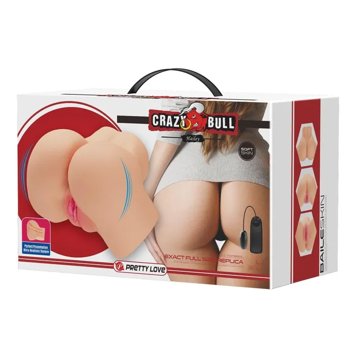 Pretty Love Male Sex Toys Hailey Realistic Vagina and Ass Vibrator Light