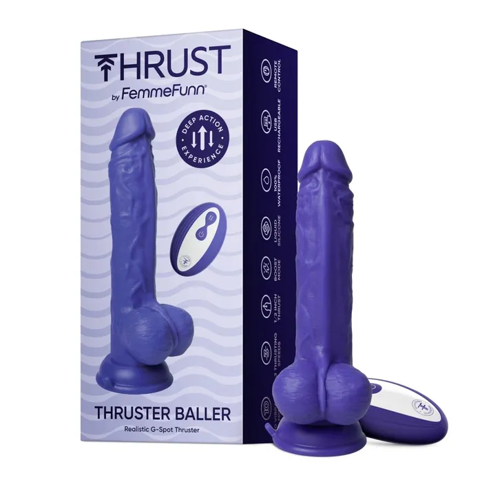 Thruster Baller Purple Femme Funn Vibrators