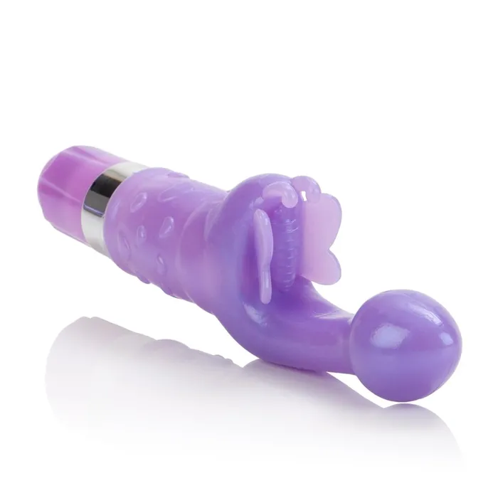 Vibrators CalExotics 9 Function Butterfly Kiss Platinum Edition Purple Vibrators CalExotics 9 Function Butterfly Kiss Platinum Edition Purple