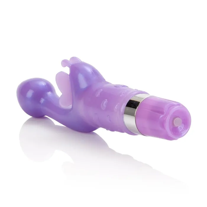 Vibrators CalExotics 9 Function Butterfly Kiss Platinum Edition Purple Vibrators CalExotics 9 Function Butterfly Kiss Platinum Edition Purple