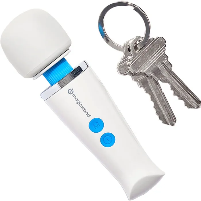 Vibrators Magic Wand Magic Wand Micro White Vibrators Magic Wand Magic Wand Micro White