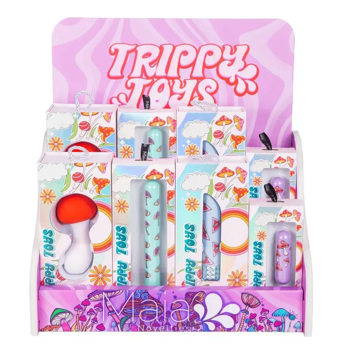 Vibrators Maia Toys Trippy Toys 8 Pc Display