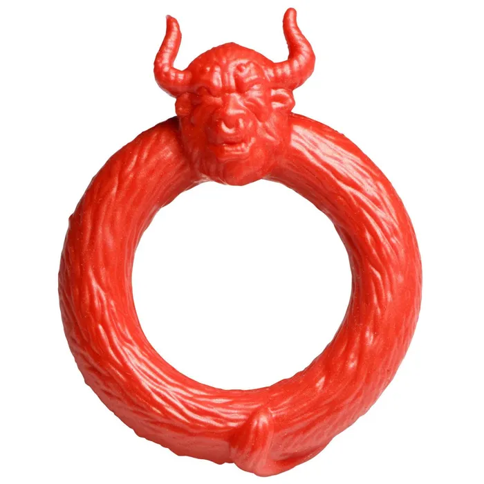 XR Brands Creature Cocks Male Sex Toys Beast Mode Silicone Cock Ring Red XR Brands Creature Cocks Male Sex Toys Beast Mode Silicone Cock Ring Red