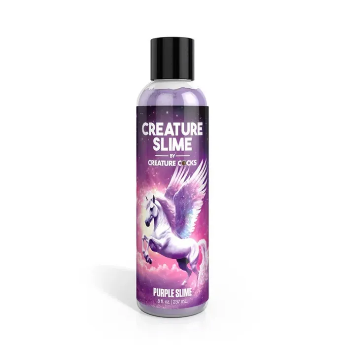 XR Brands Creature Cocks Vibrators 8oz Creature Slime Purple Slime WaterBased Lubricant