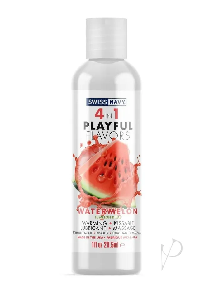 4 In 1 Watermelon 1oz Swiss Navy Female Sex Toys