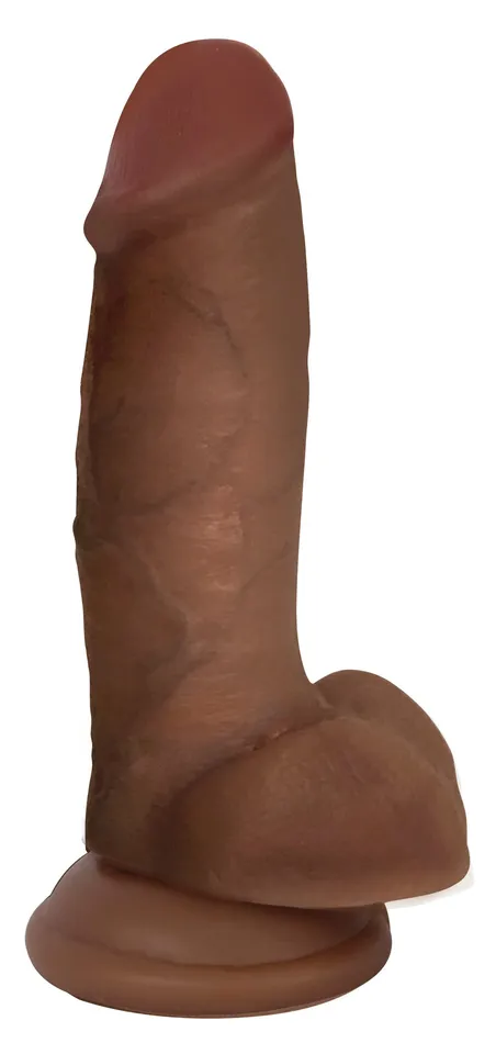 7 Inch Dildo With Balls Medium Curve Toys Dildos