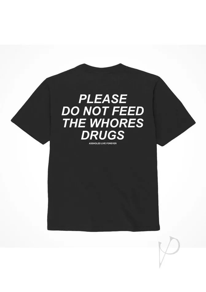 Alf Please Do Not Drugs Tshirt Md Blk Doc Johnson Enterprises Vibrators