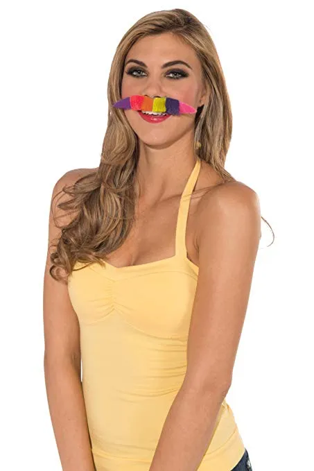 Anal Castle Megastore Rainbow Mustache