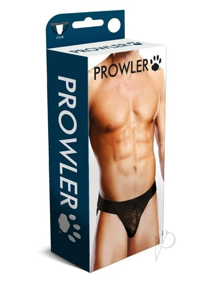 Anal Prowler Black Lace Jock Xl Prowler