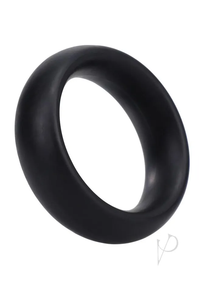 Anal Rock Solid Rock Solid The Silicone Collar Md Black Anal Rock Solid Rock Solid The Silicone Collar Md Black