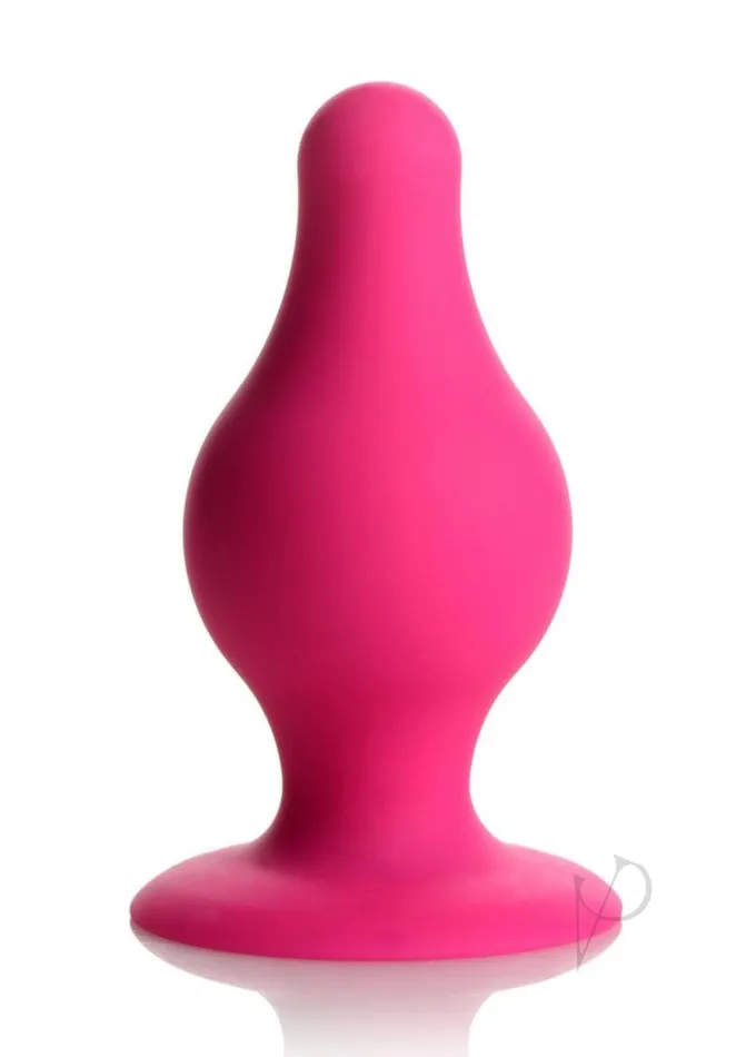 Anal SQUEEZEIT Squeeze It Tapered Anal Plug Sm Pink