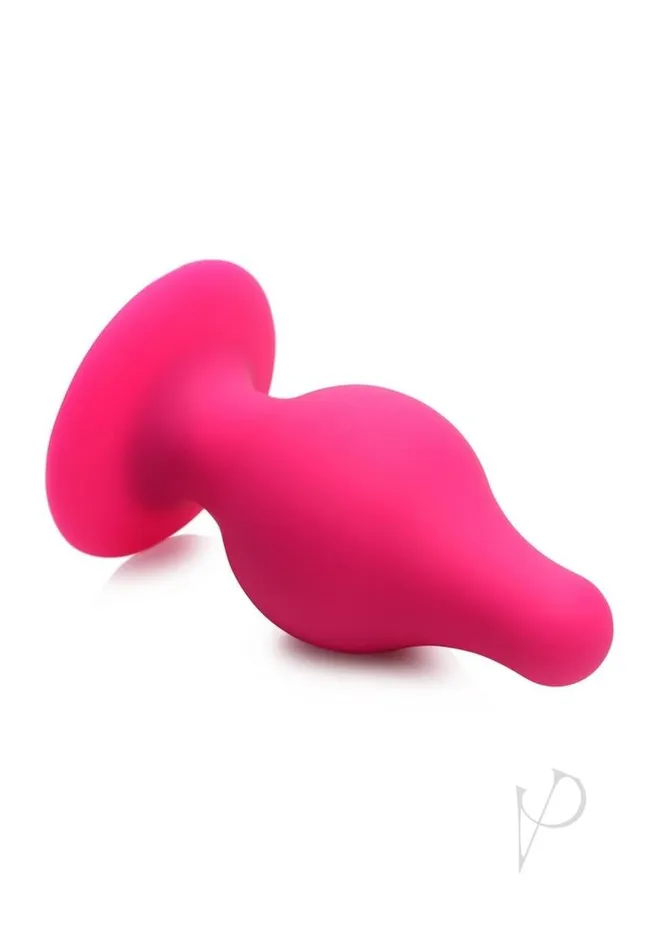 Anal SQUEEZEIT Squeeze It Tapered Anal Plug Sm Pink