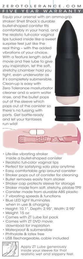 Anal Xandebay Zero Tolerance Shell Shock