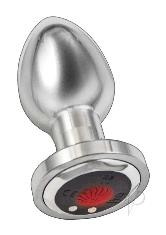 Asssation Remote Vibe Metal Plug Silver AssSation Anal