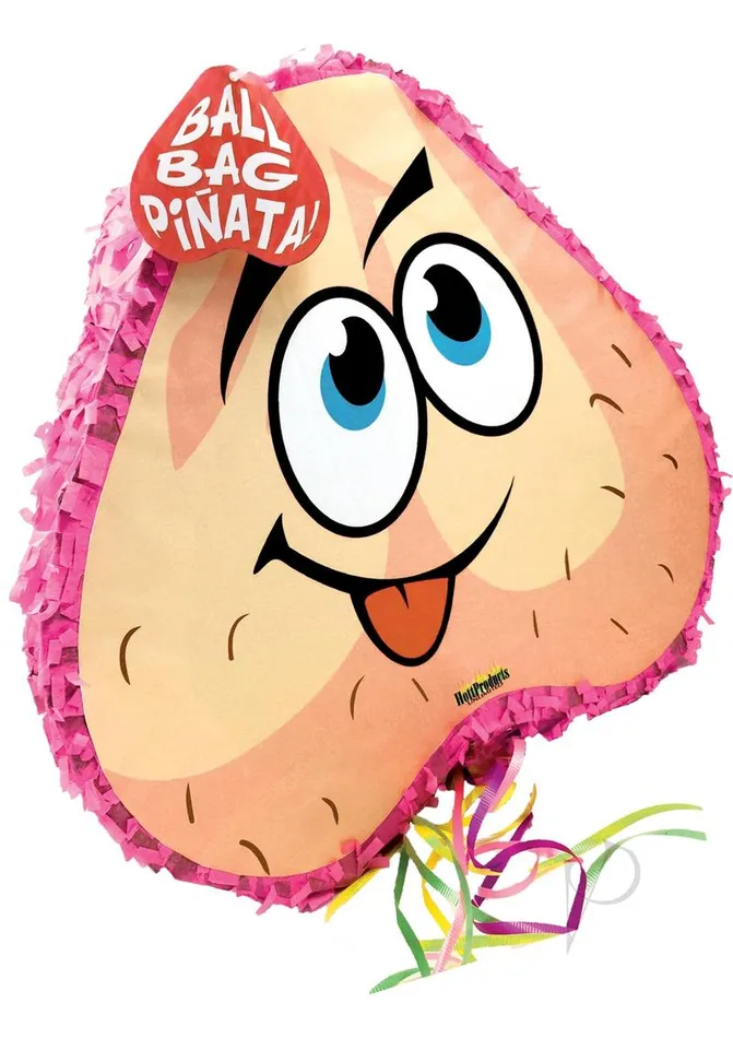 Bachelorette Male Sex Toys Ball Bag Pinata