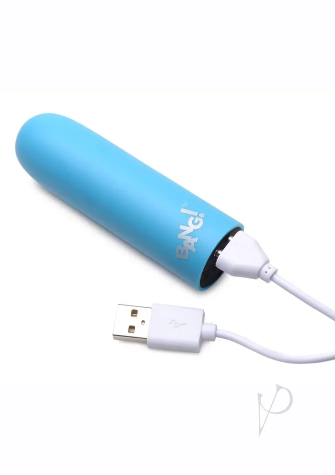 BANG Vibrators Bang 10x Recharge Vibe Bullet Blue