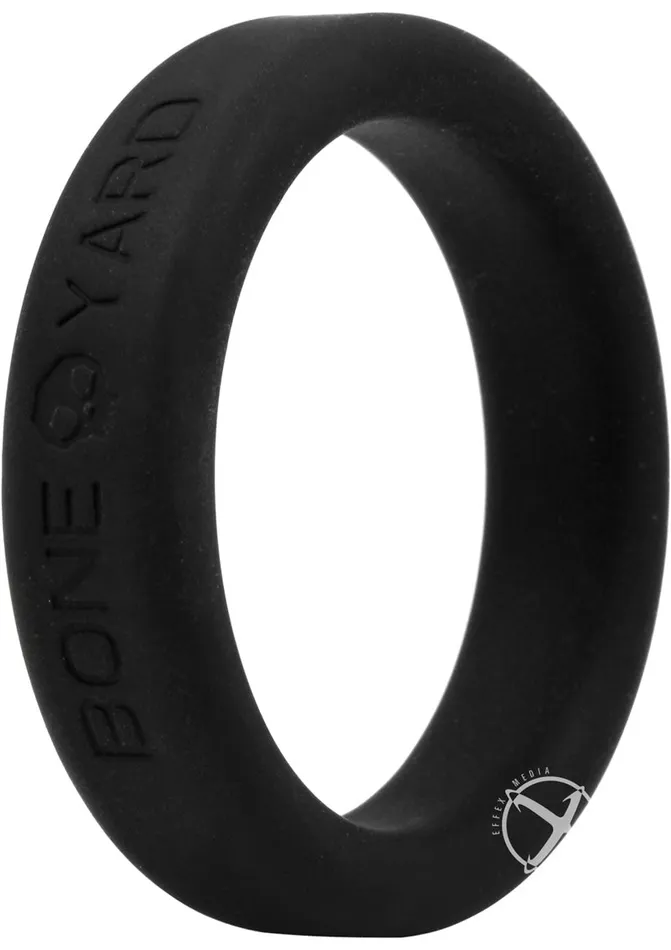 Boneyard Silicone Ring 40mm Black Boneyard Anal