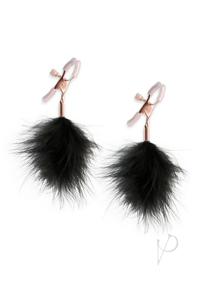 Bound Vibrators Bound Nipple Clamps F1 Rose Gldblk