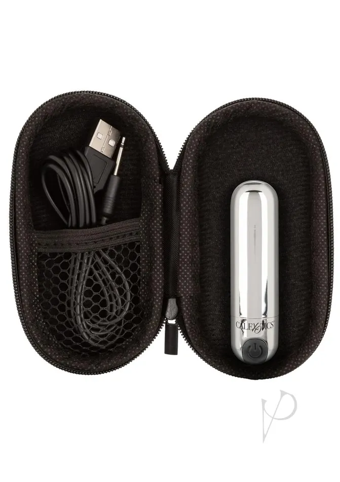 Bullets Recharge Hidewaway Bullet Silver Female Sex Toys