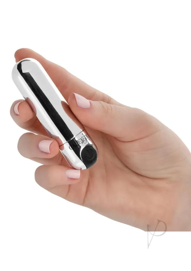 Bullets Recharge Hidewaway Bullet Silver Female Sex Toys