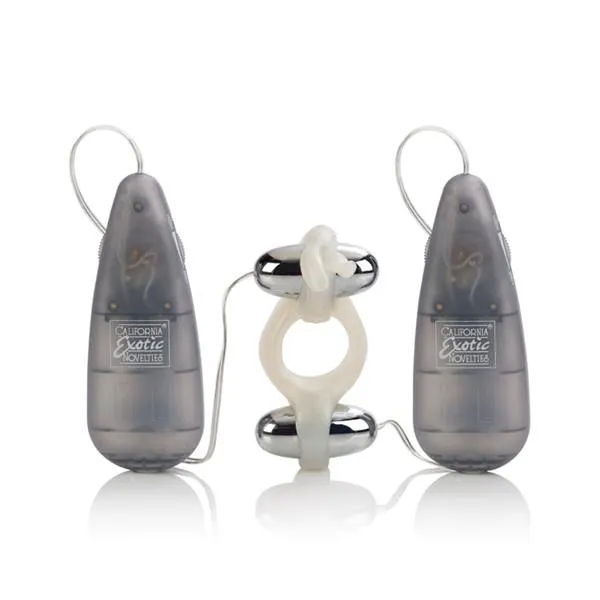 California Exotics Couples Rockin Rabbit Vibrating Cock Ring