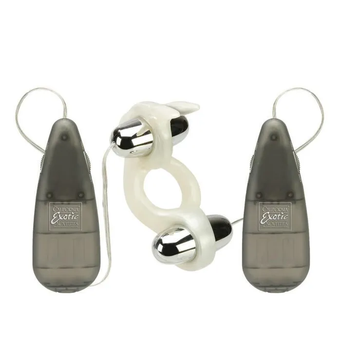 California Exotics Couples Rockin Rabbit Vibrating Cock Ring