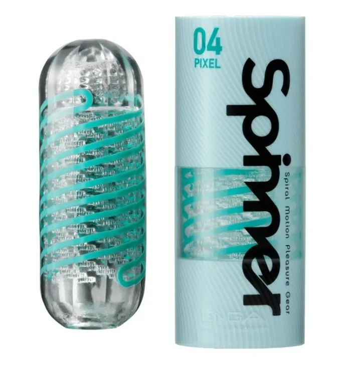 Castle Megastore Tenga Spinner 04 Pixal Spiral Edge Vibrators