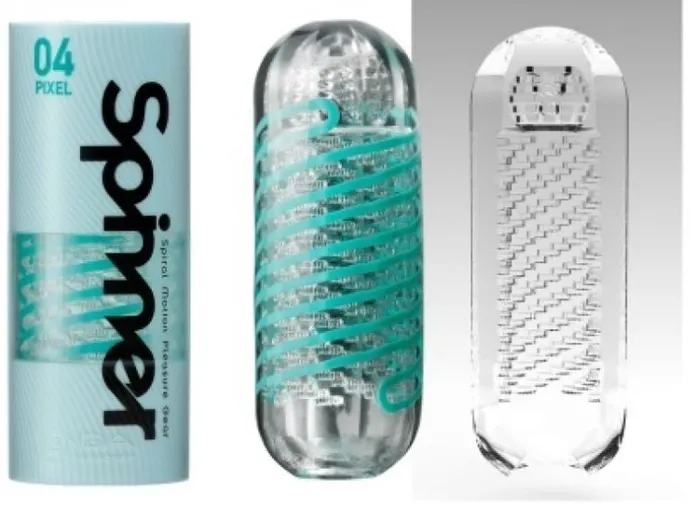 Castle Megastore Tenga Spinner 04 Pixal Spiral Edge Vibrators