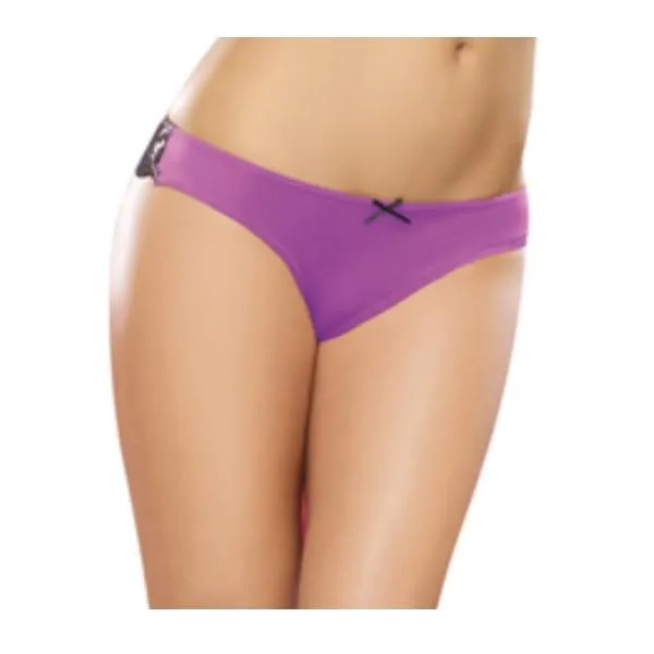 Cheeky Panty Medium Iris Black DRMG Anal