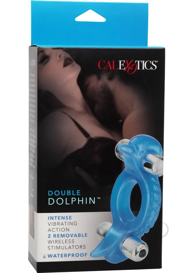 Couples Enhancers Dildos Double Dolphin Wireless