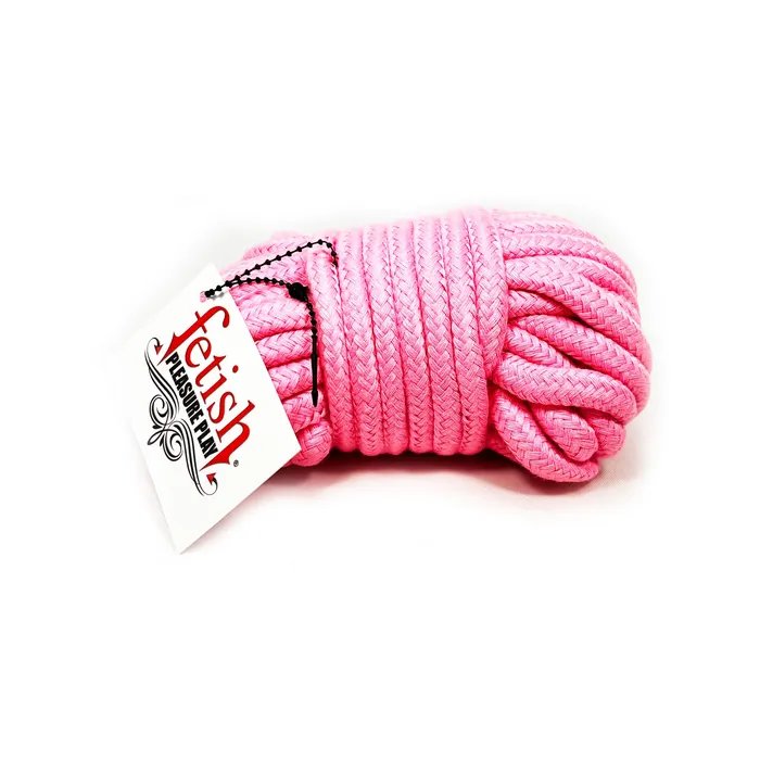 Couples Castle Megastore Fetish Pleasure Play Pink Bondage Rope
