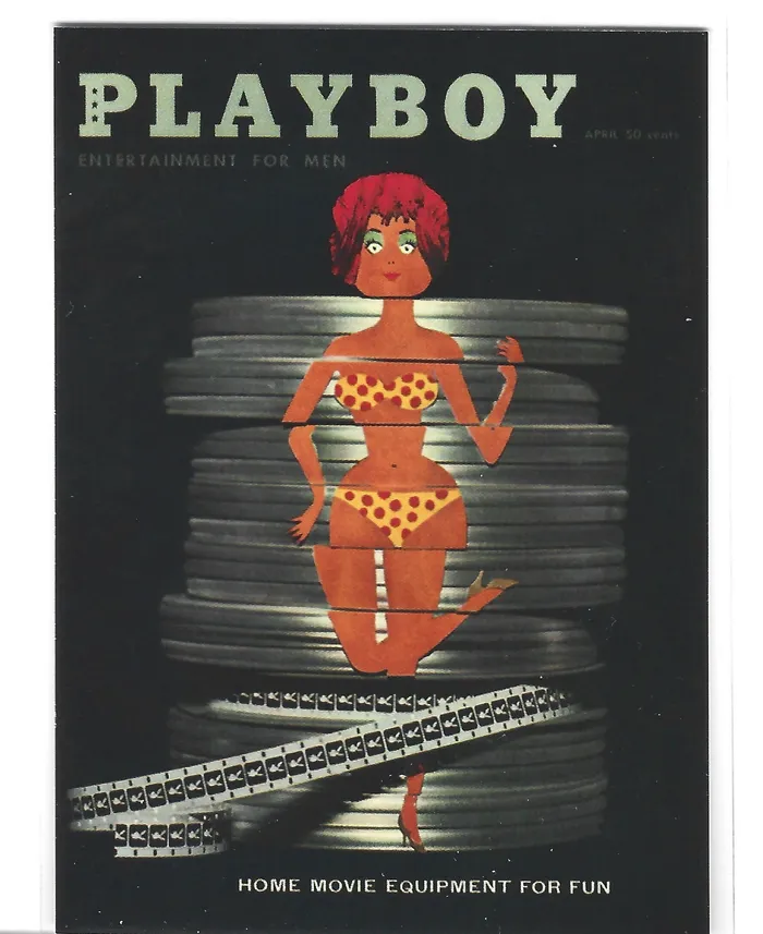 Couples Dans Cards Playboy Centerfolds April Edition Cover Card 19