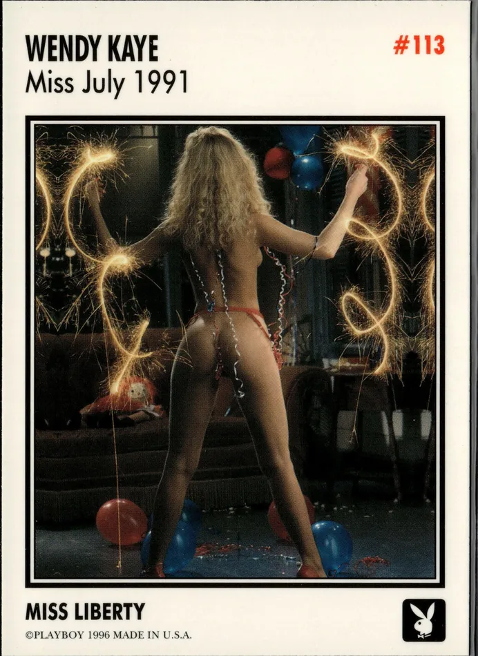 Couples Dans Cards Playboy Centerfolds July Edition Wendy Kaye Card 113 Couples Dans Cards Playboy Centerfolds July Edition Wendy Kaye Card 113