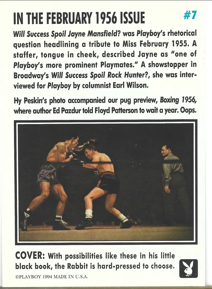 Couples Dans Cards Playboy February Edition Cover Marguerite Empey Card 7