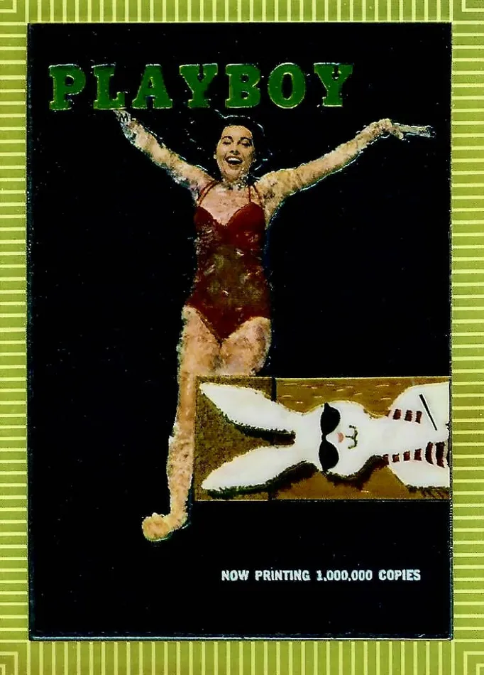 Couples Greenthunderbirds Cards Playboy Chromium Cover Edition 1 6