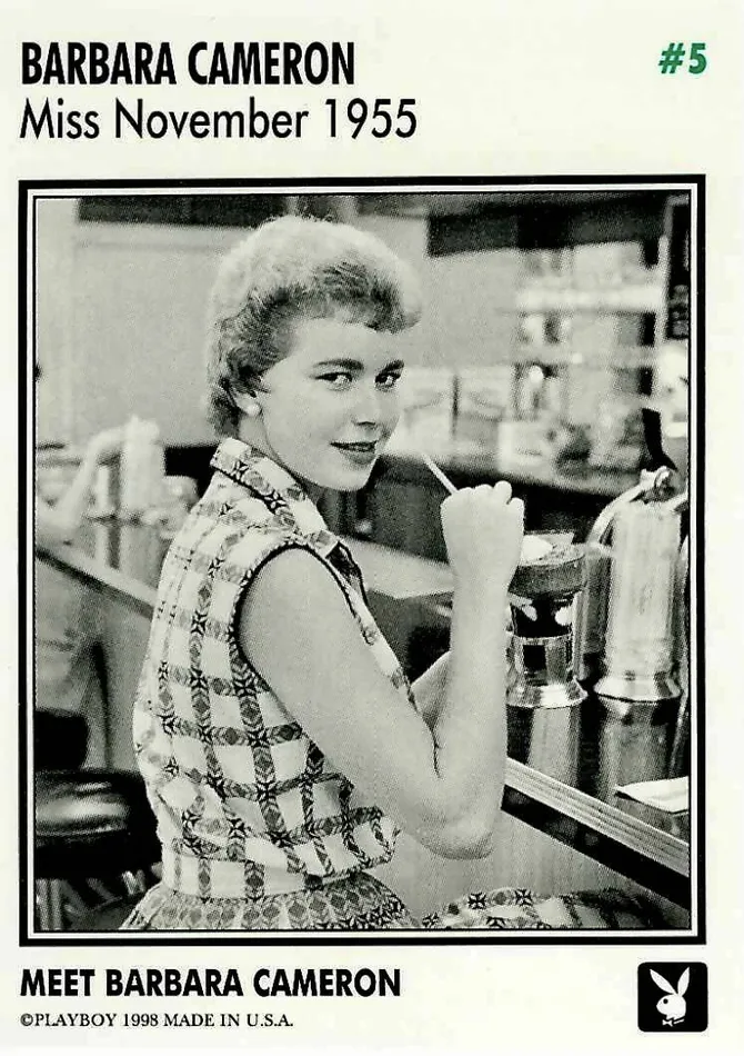 Couples Greenthunderbirds Cards Playboy November Edition 5 Meet Barbara Cameron