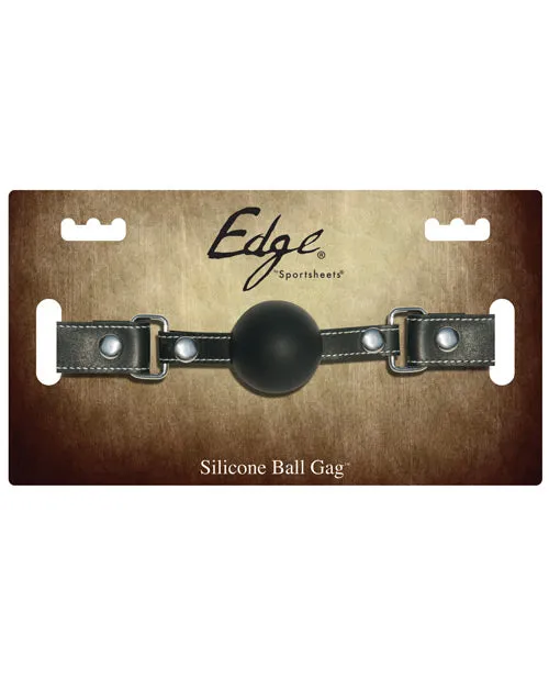 Couples Sport Sheets Edge Silicone Ball Gag Removable Ball Lockable buckle Bondage Gear