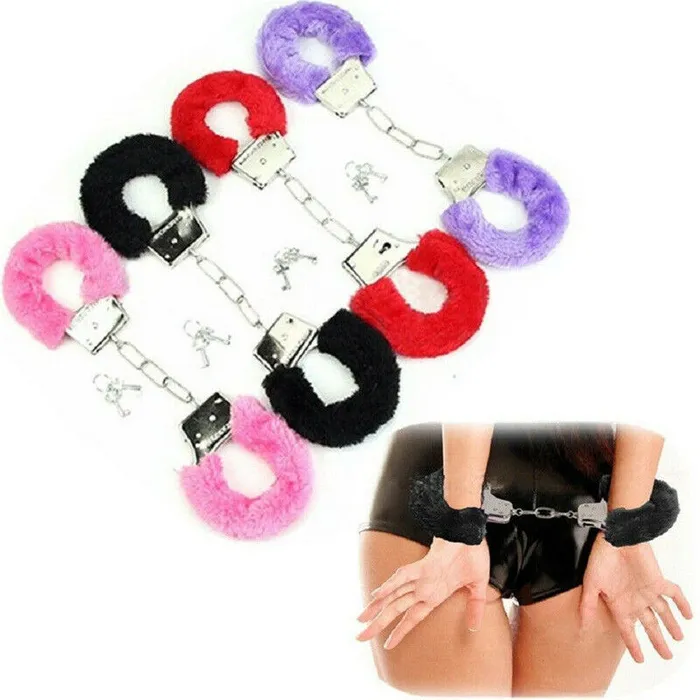 CupidSecrets Easy To Adjust Handcuffs Vibrators