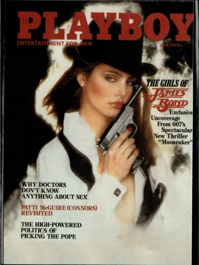 Dans Cards Couples Playboy Centerfolds July Edition Cover Denise Gauthier Patti McGuire Sondra Theodore Back Card 76