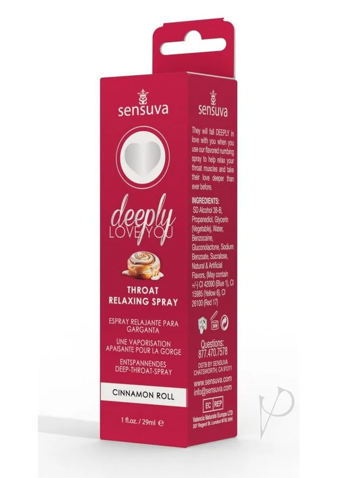 Deeply Love You Vibrators Deeply Love You Throat Spray Cinna Roll
