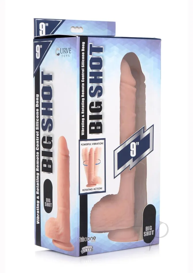 Dildos Big Shot Big Shot Twirlvibe Dildo Wballs 9 Van
