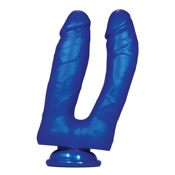 Dildos FICL Colorfuls Shades of Silk 65 in Dual Blue Dildo