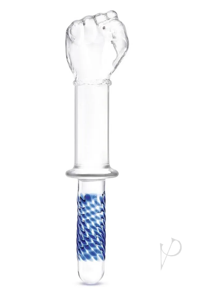 Dildos Glas Fist Double End Whandle Grip Glass 11