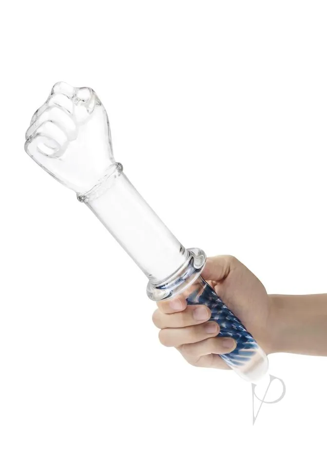 Dildos Glas Fist Double End Whandle Grip Glass 11