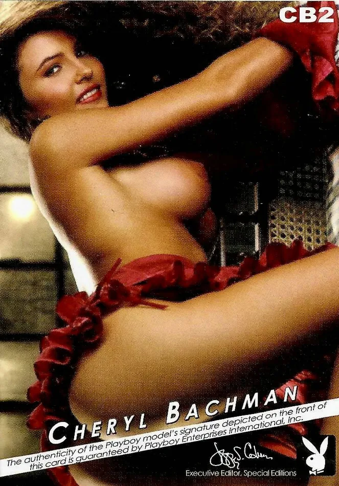 Dildos Greenthunderbirds Cards Playboy The Sexy 100 Autograph Cheryl Bachman