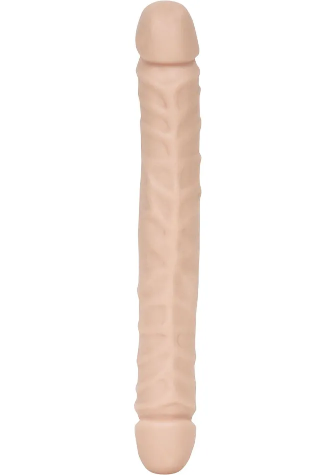 Dildos Jr Veined Double Header White Bulk Doc Johnson