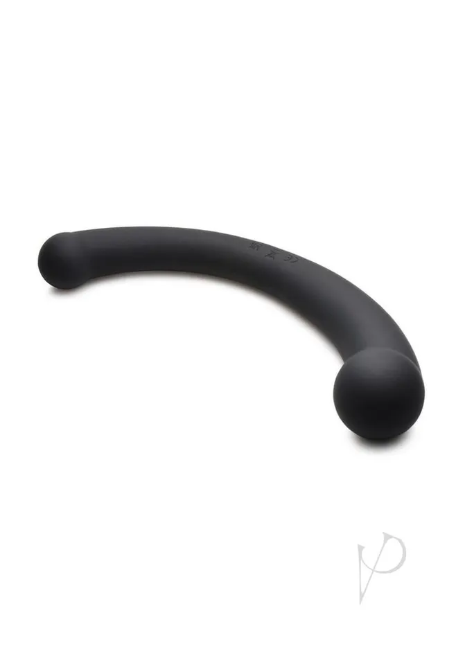 Dildos Master Series Ms Vibra Crescent Dual Dildo Black