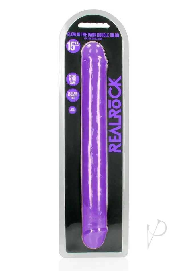 Dildos Real Rock Realrock Dbl Dong Gitd 15 Purple