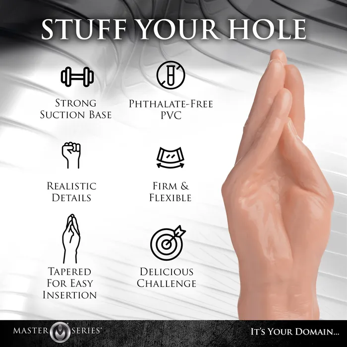 Dildos XR Brands The Stuffer Fisting Hand Dildo